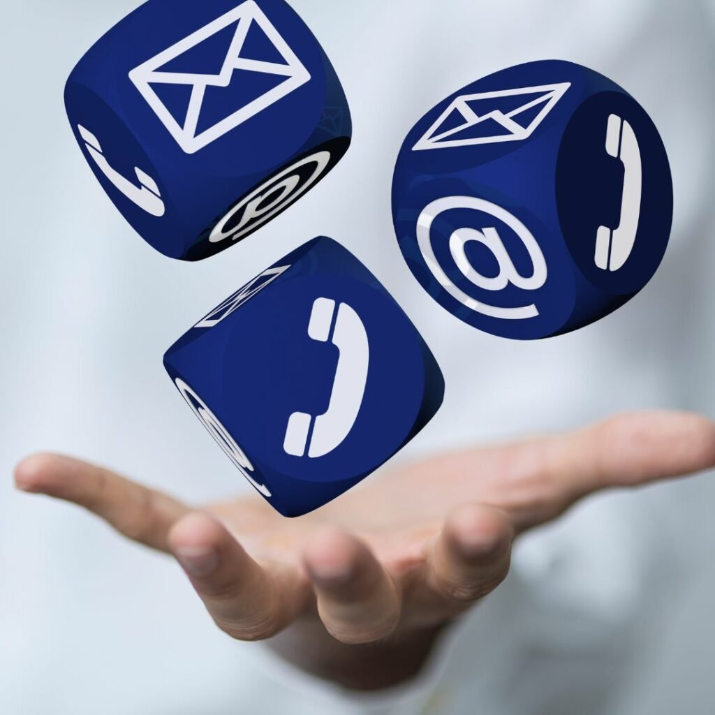 medios contacto | Diseño de Sistemas Administrativos